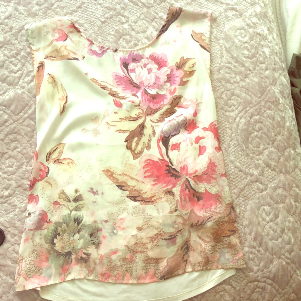 Forever 21 floral blouse